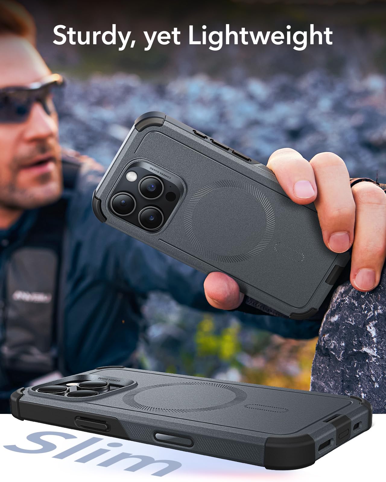 Military-Grade Clear Case for iPhone 14 and 13