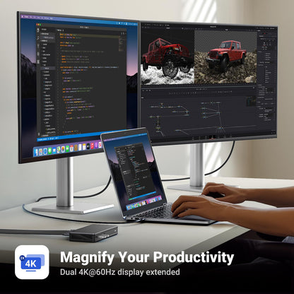 UGREEN Revodok Pro USB C Docking Station DisplayLink 4K60Hz
