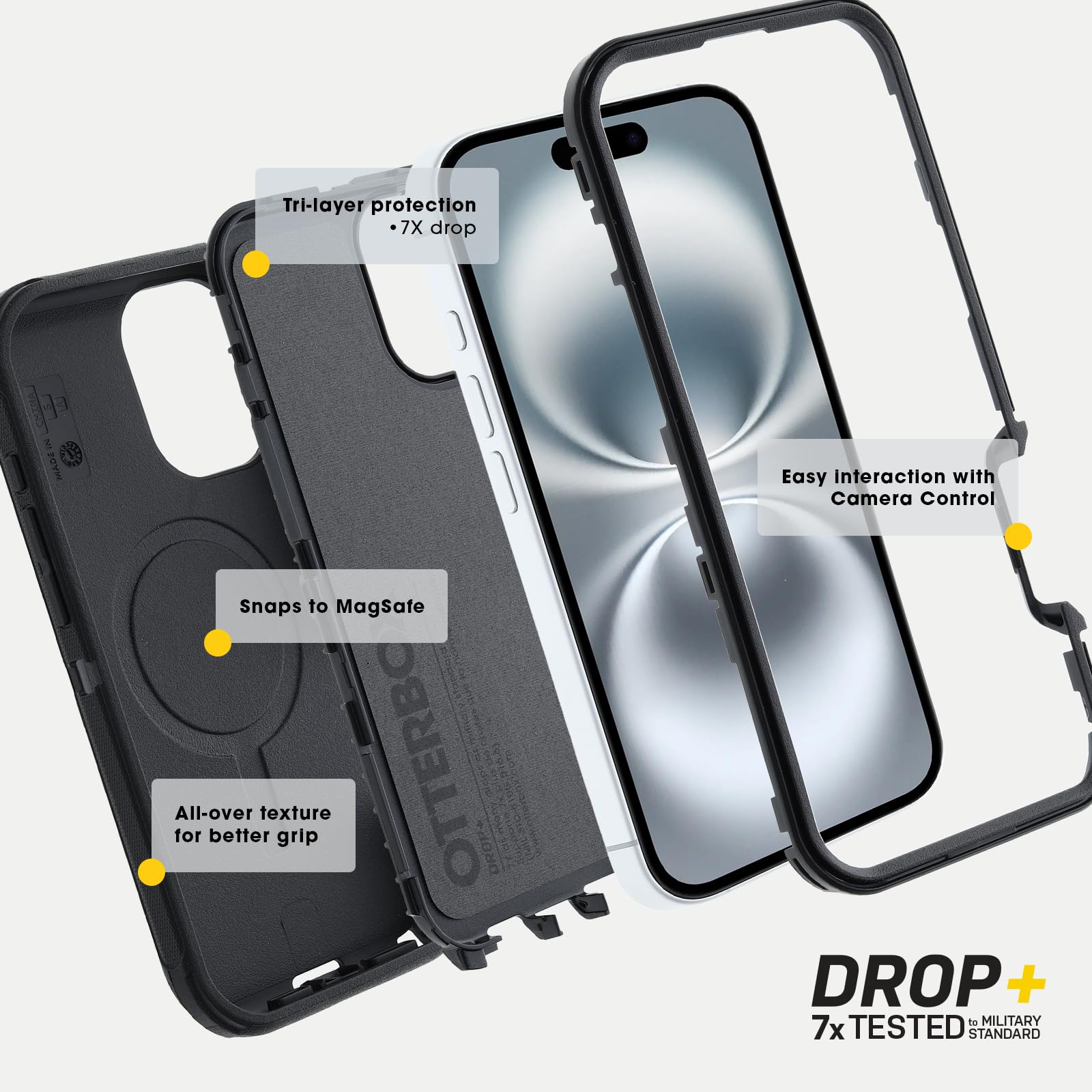 OtterBox iPhone 16 Pro Max Defender Case with Ultimate Protection