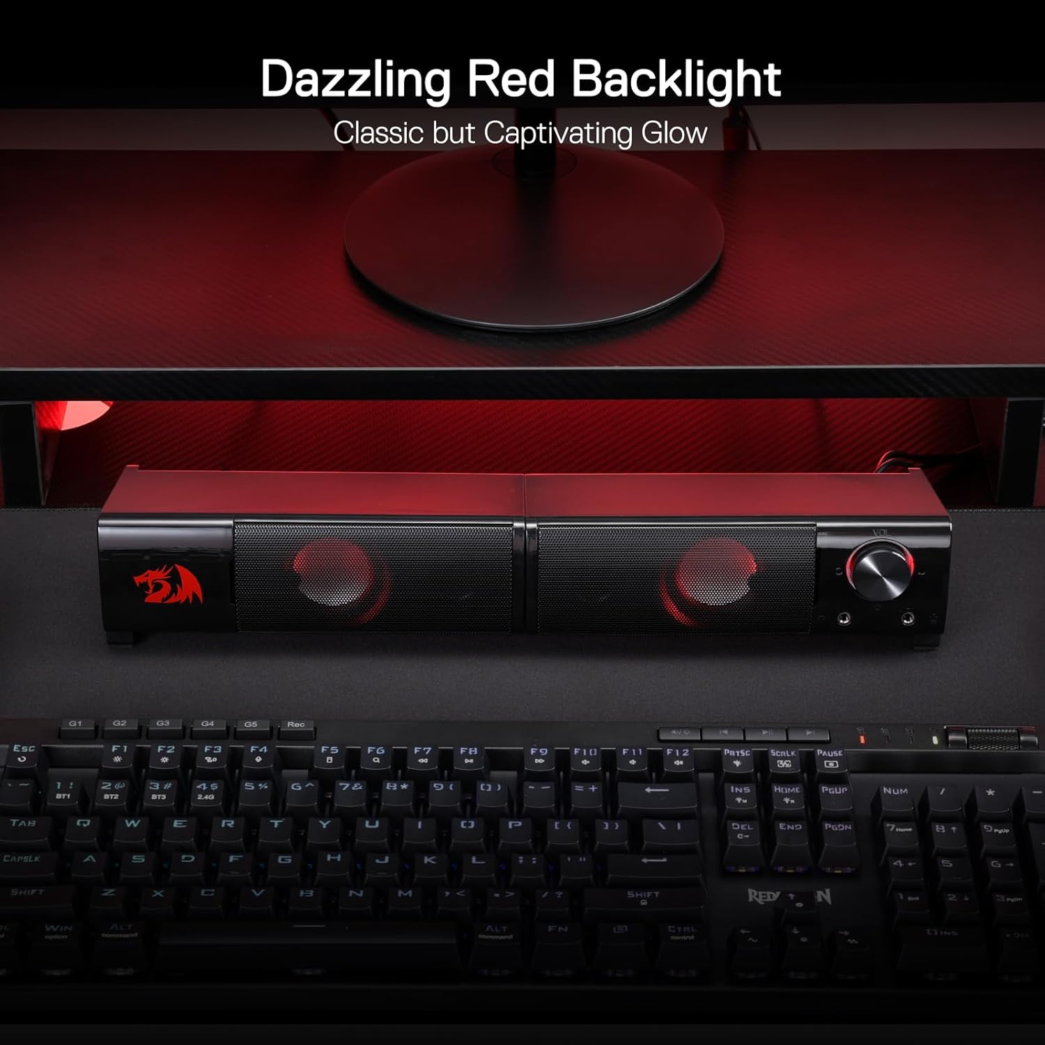 Redragon GS550 PC Gaming Speakers with Quality Bass