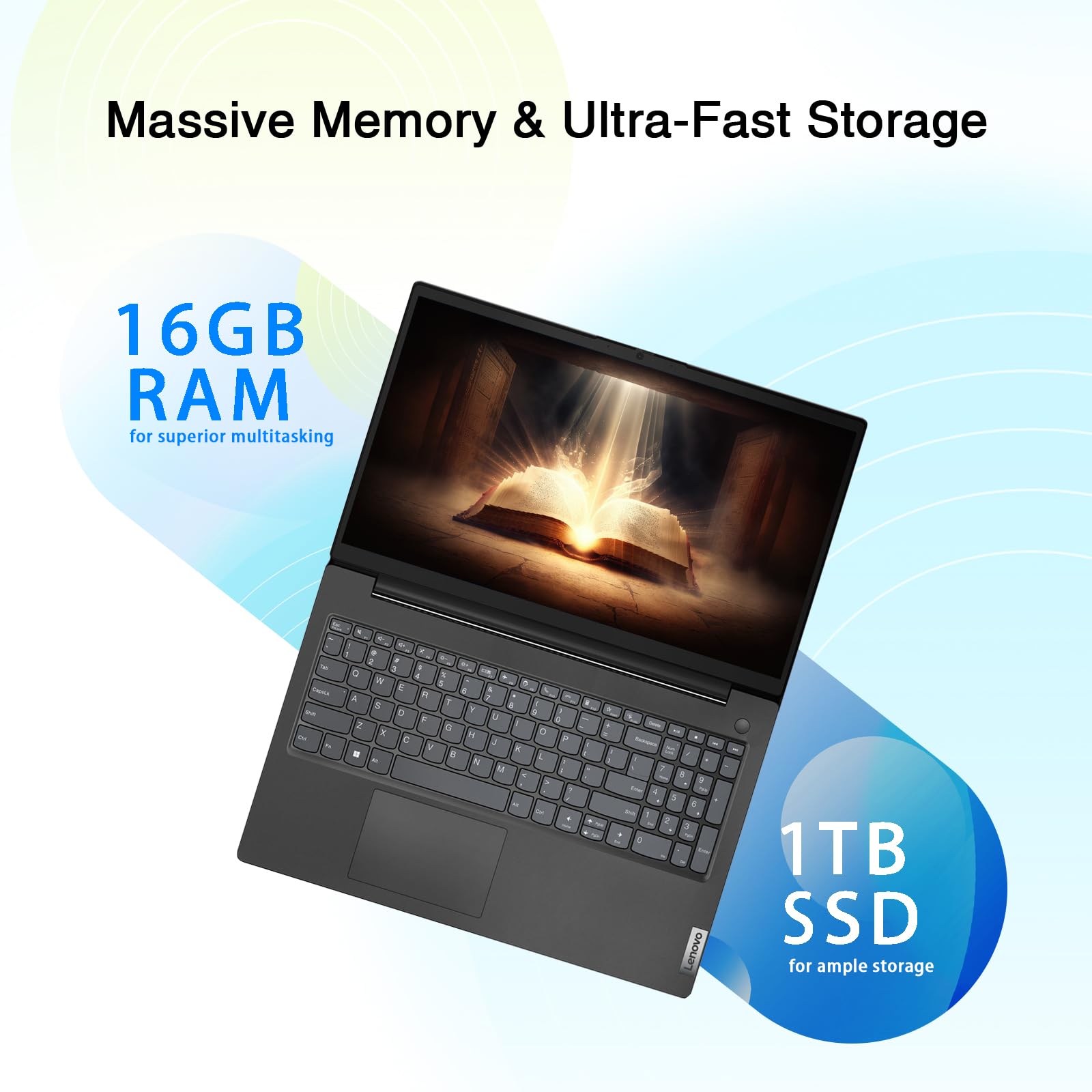 Lenovo V15 Business Laptop with 32GB RAM and 1TB SSD