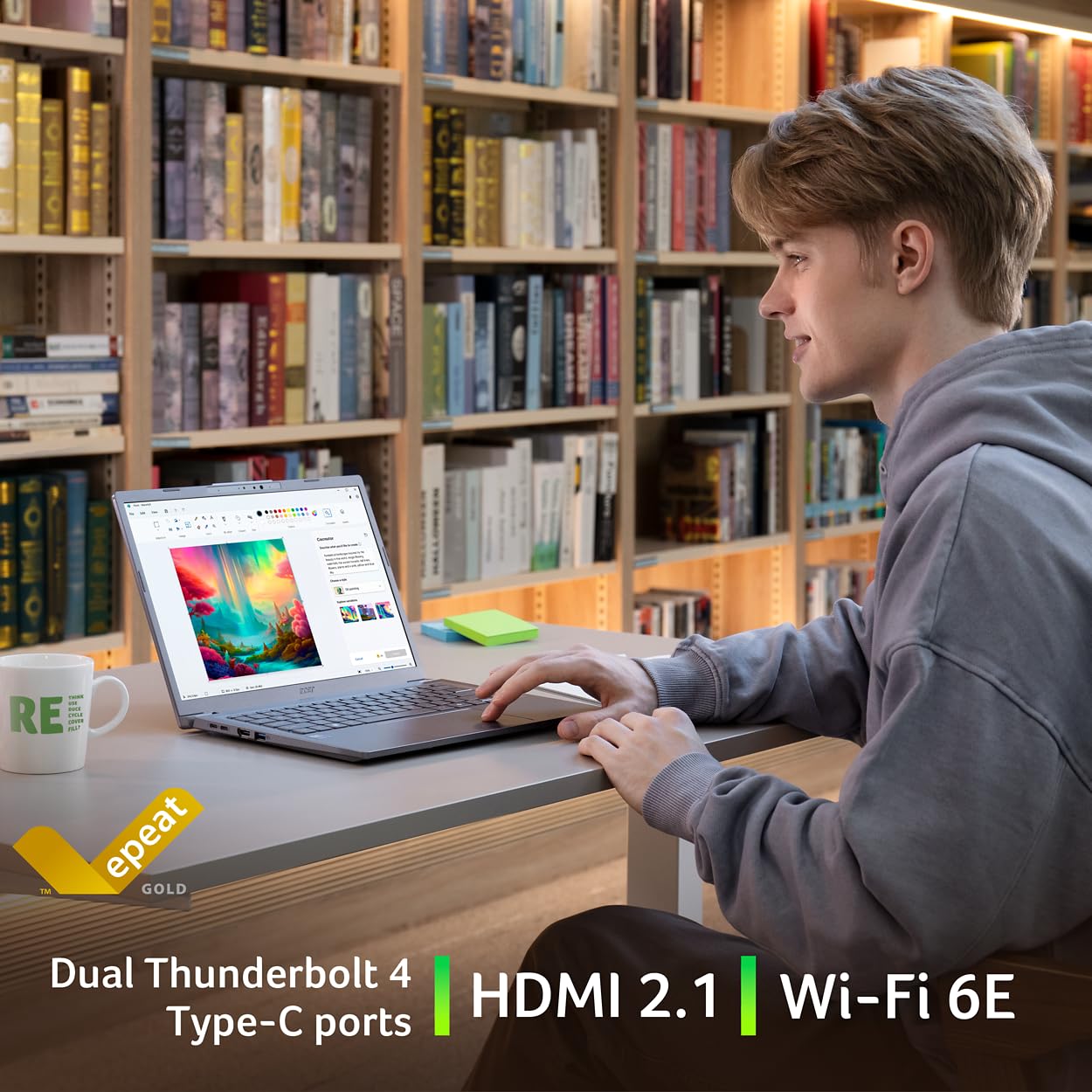 Acer Aspire Go 15 Slim Laptop with FHD Display