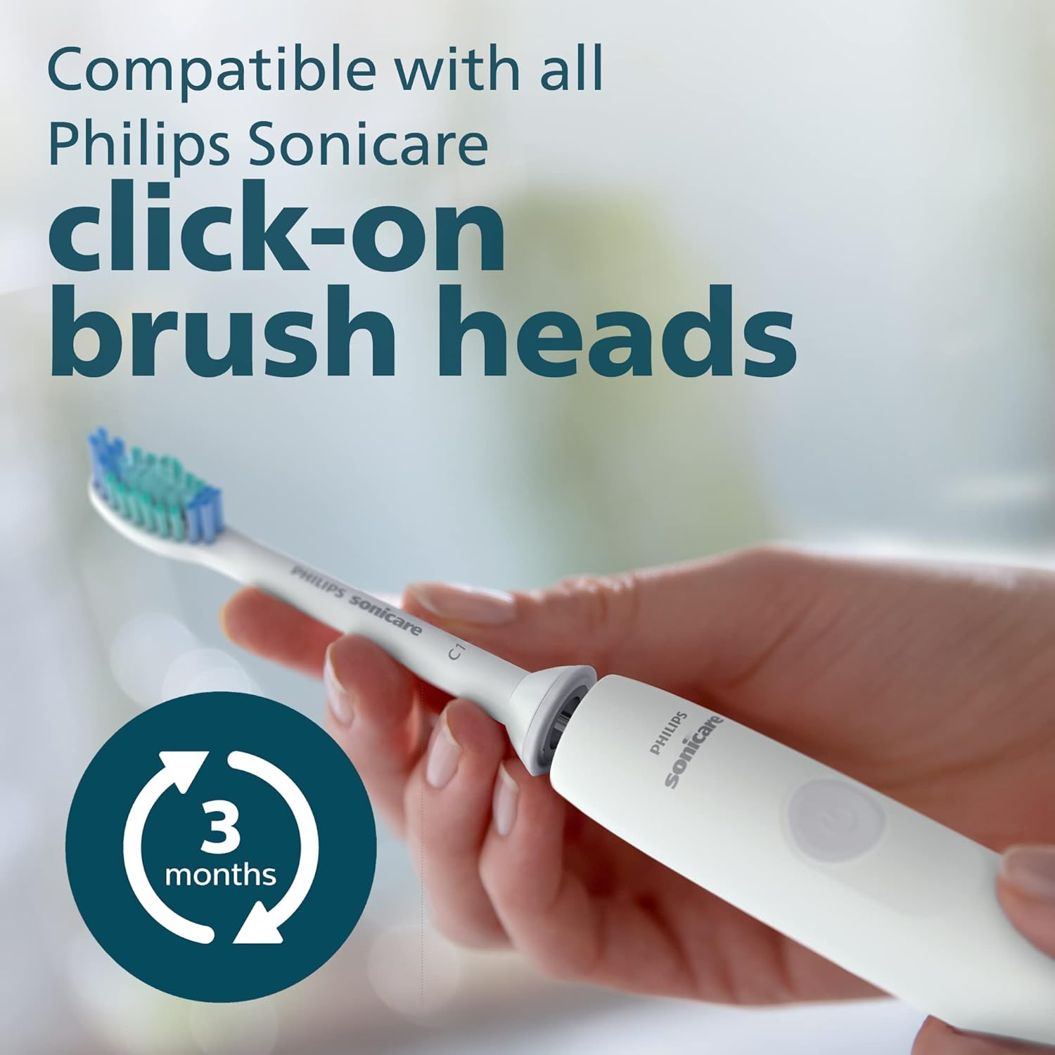Philips Sonicare 1100 Electric Toothbrush for Gentle Cleaning