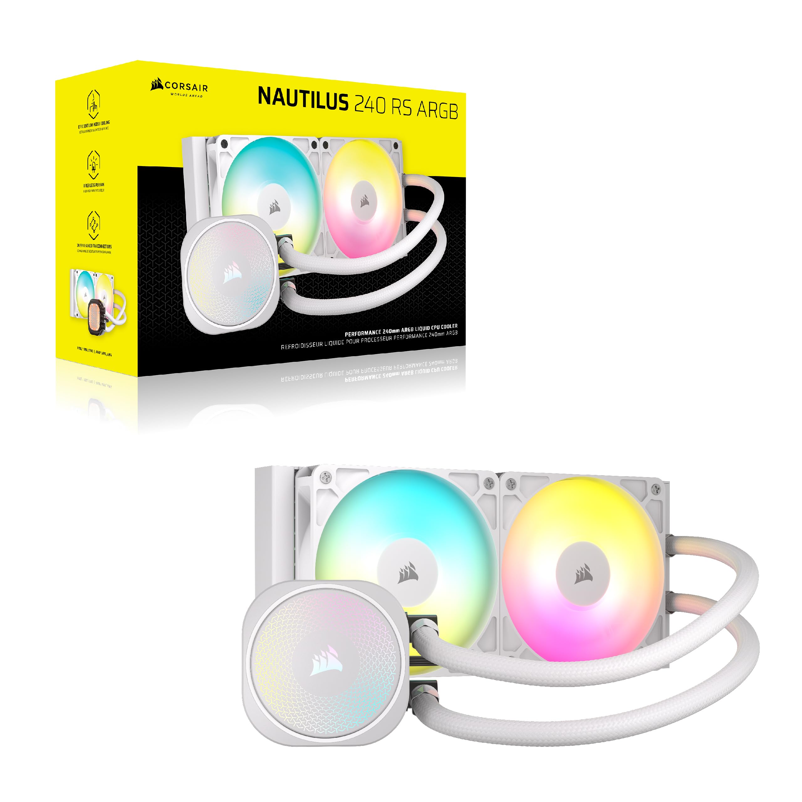 Corsair Nautilus 360 RS ARGB Liquid CPU Cooler