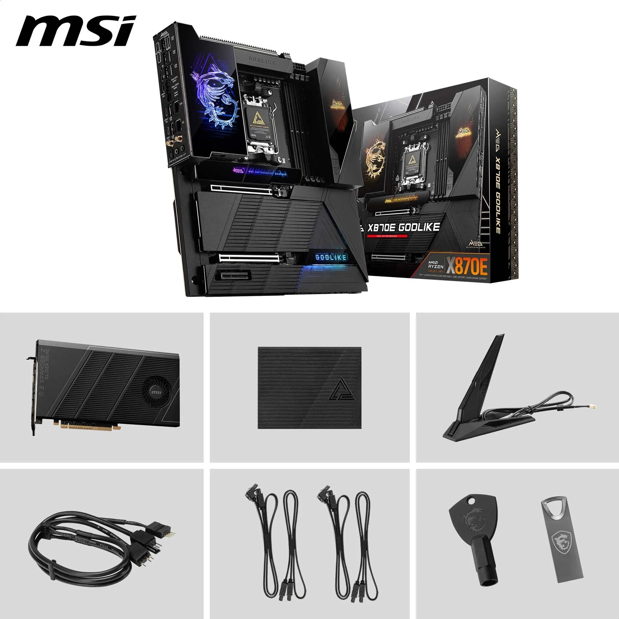 MSI MAG X870 Tomahawk WiFi Gaming Motherboard for AMD Ryzen