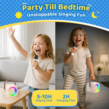 Karaoke Machine For Kids All In One Microphone Toys Gift