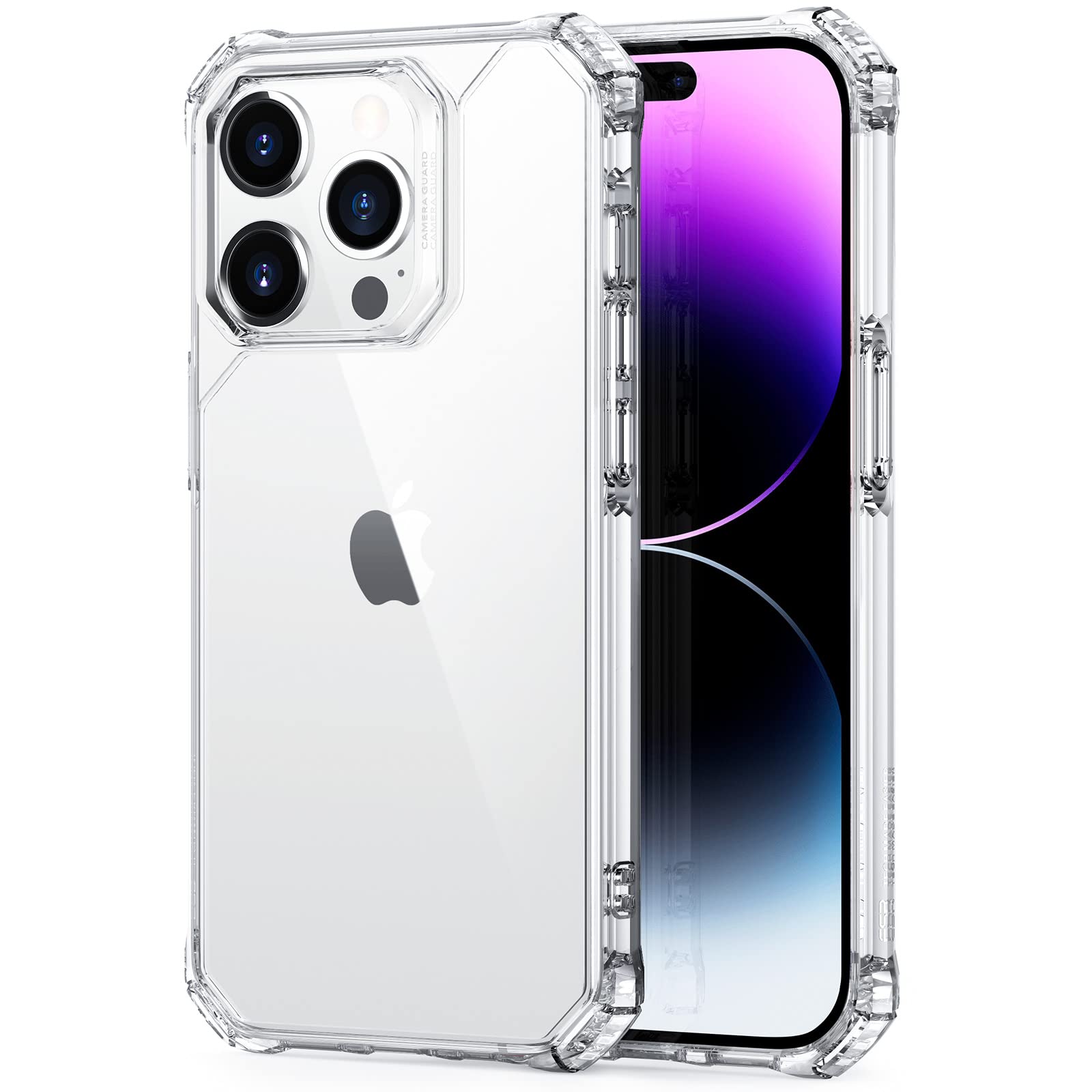 Military-Grade Clear Case for iPhone 14 and 13