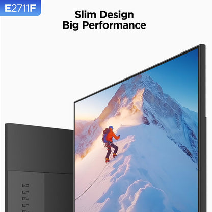 KOORUI 27 Inch IPS Monitor 1080p 100Hz HDMI VGA VESA Tilt