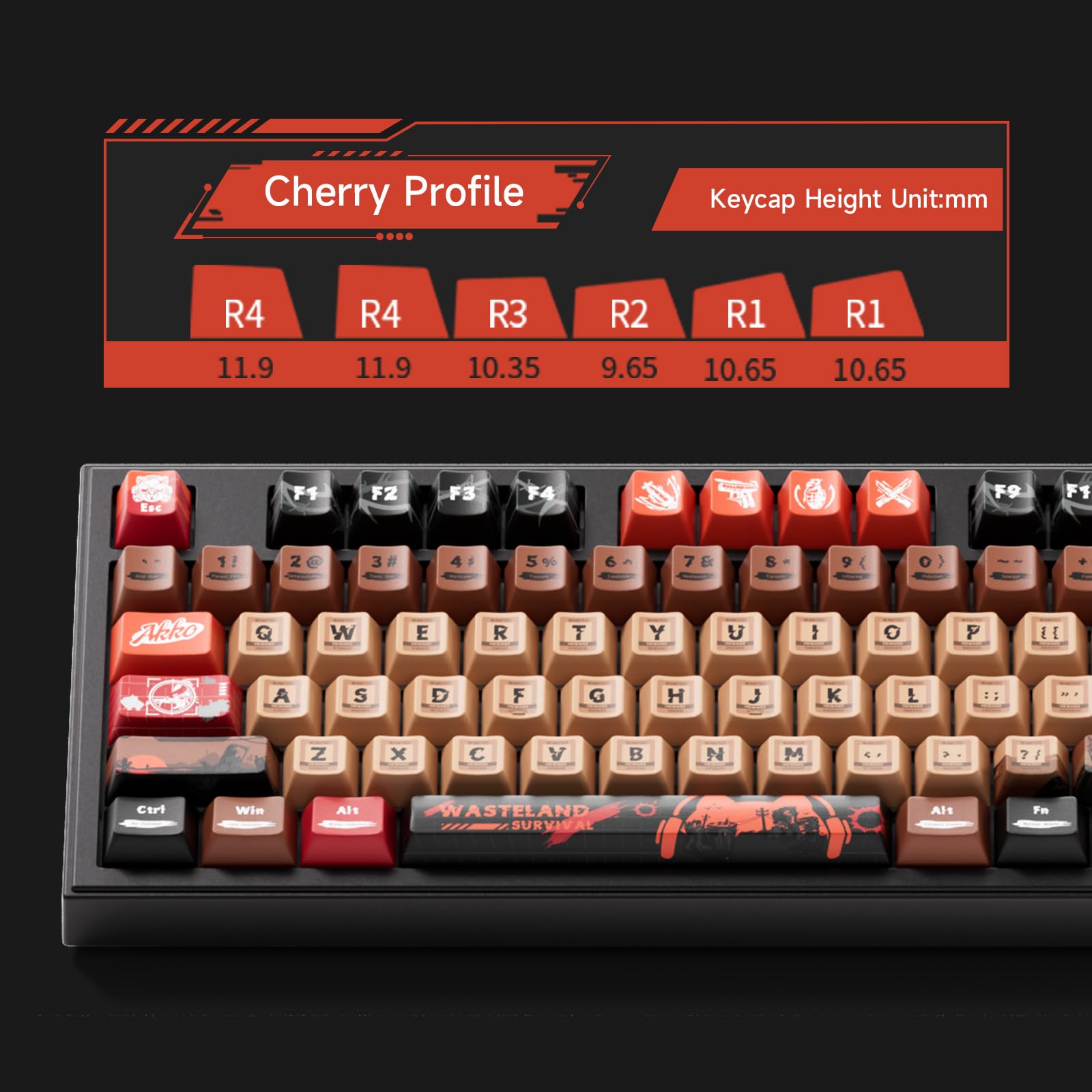 Akko 5098B Wireless Gaming Keyboard with RGB Features