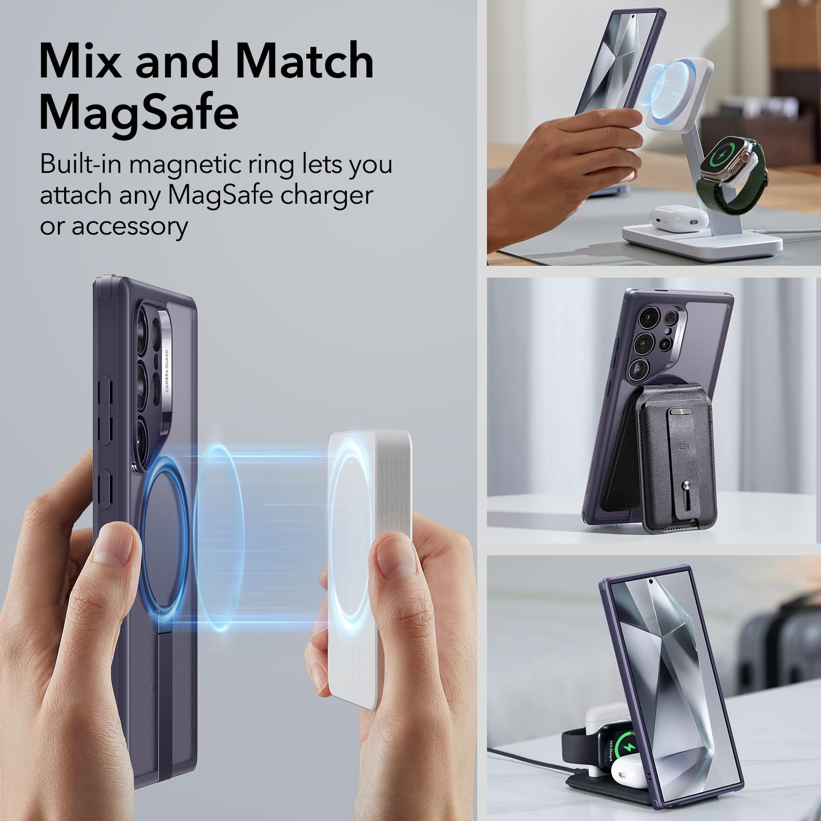 Samsung Galaxy S24 Ultra Armor Case with Screen Protector