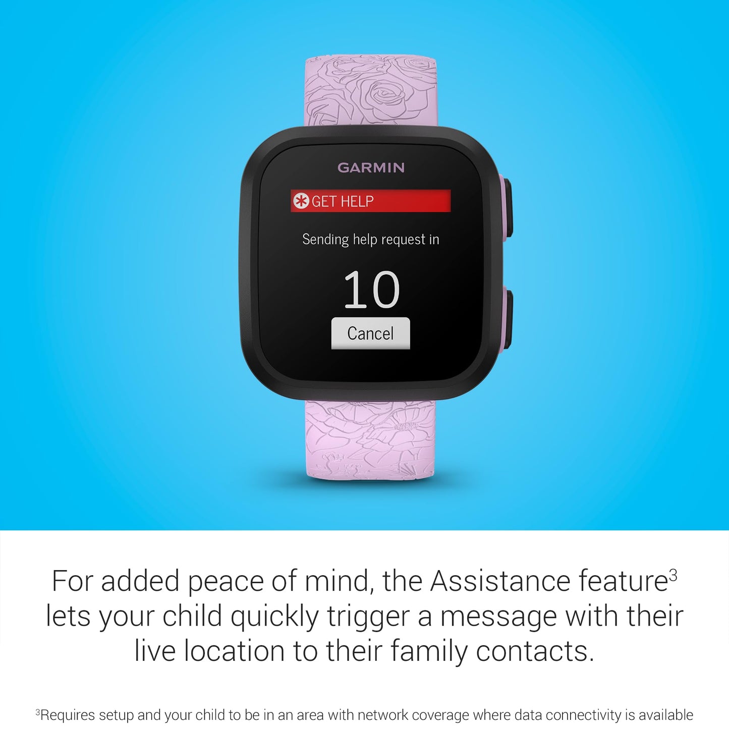 Garmin Bounce Kids Smartwatch With Location Tracking