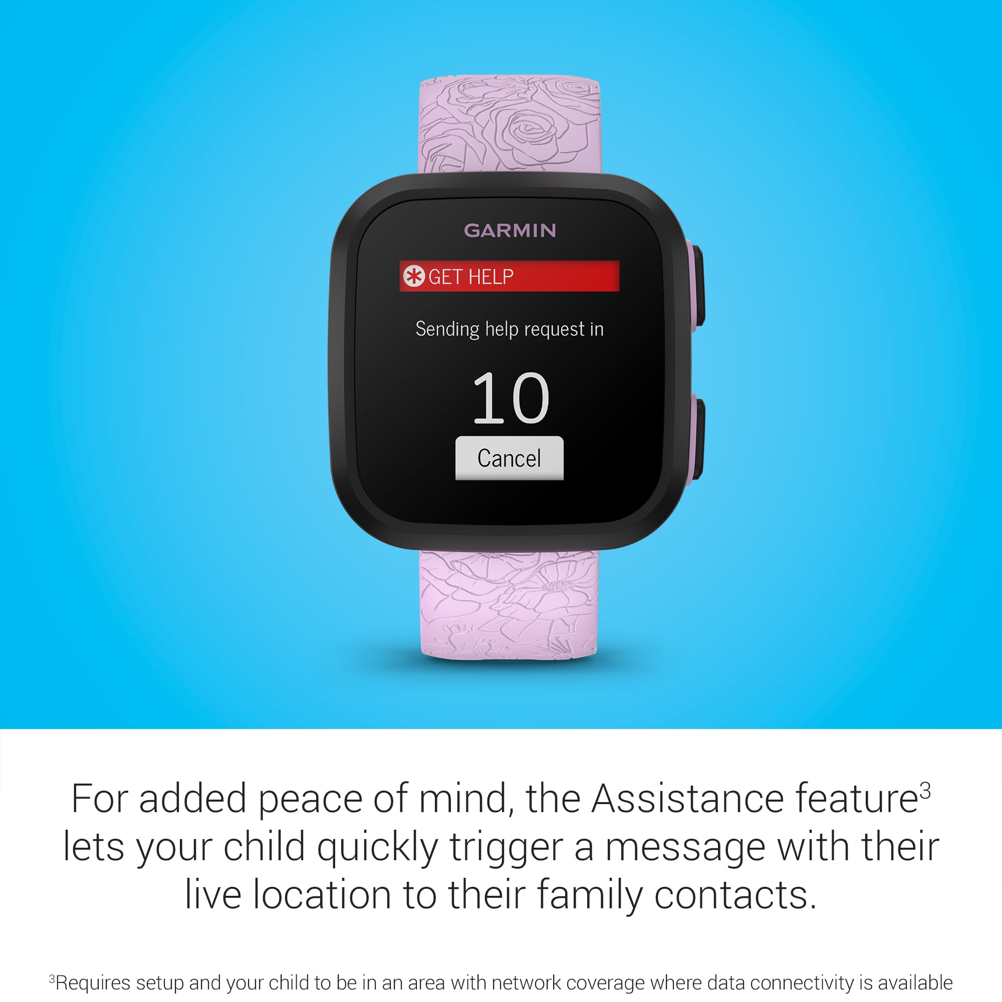 Garmin Bounce Kids Smartwatch With Location Tracking