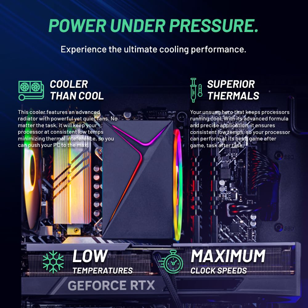 Skytech Nebula Gaming PC RTX 4060 Performance Boost