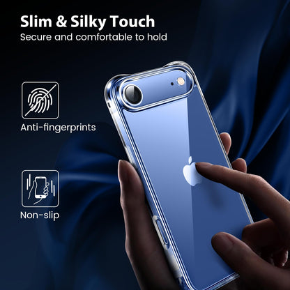 Mkeke Clear Case for iPhone 17 Pro Max Shockproof Bumper