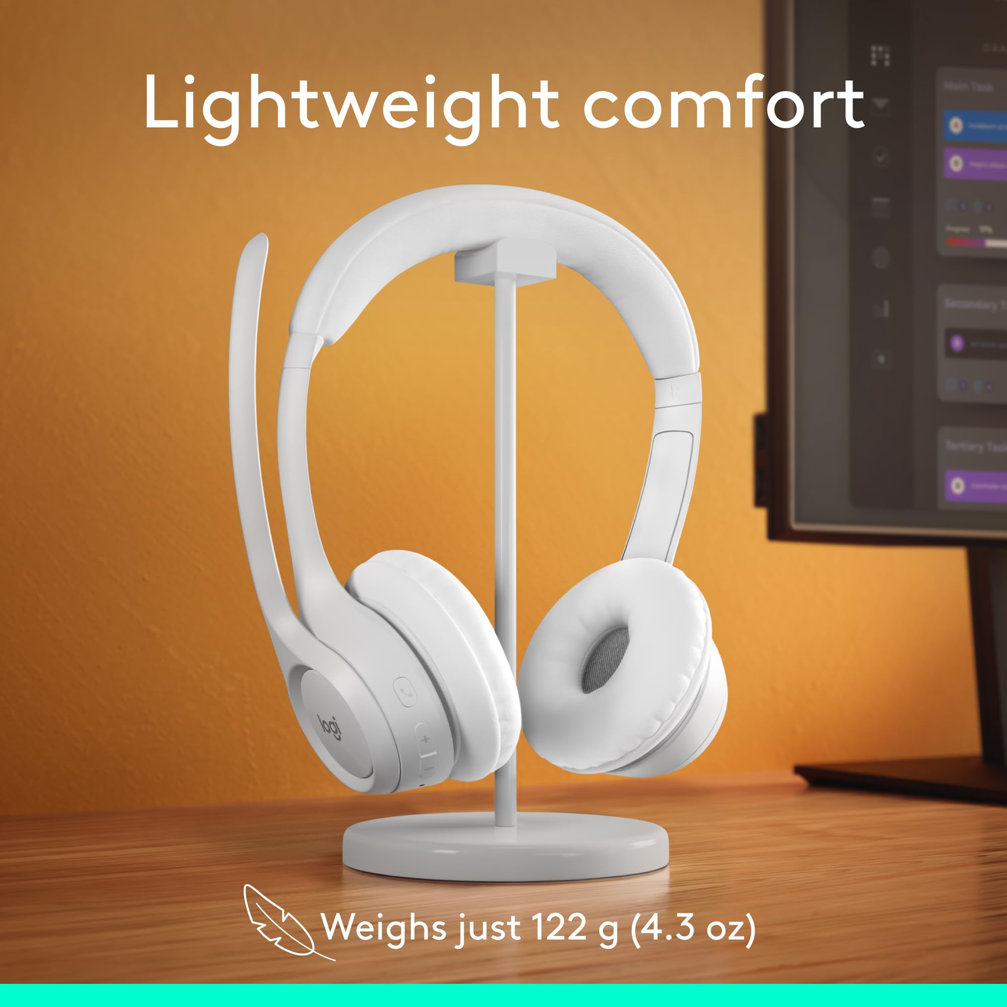 Logitech Zone 301 Wireless Headset with Noise Cancellation