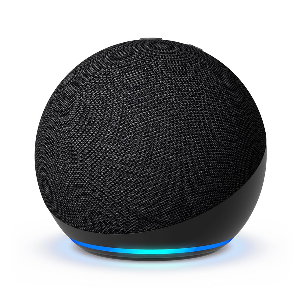 Echo Dot Smart Speaker With Rich Sound In Charcoal Plus