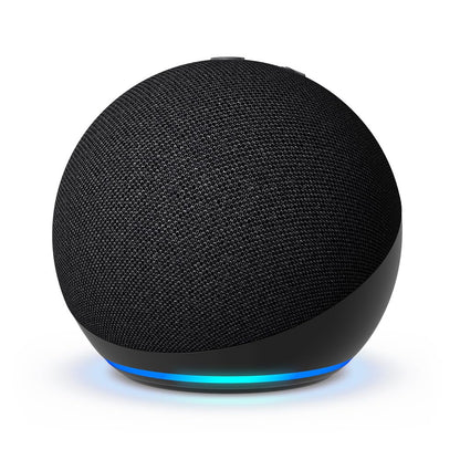 Echo Dot Smart Speaker With Rich Sound In Charcoal Plus