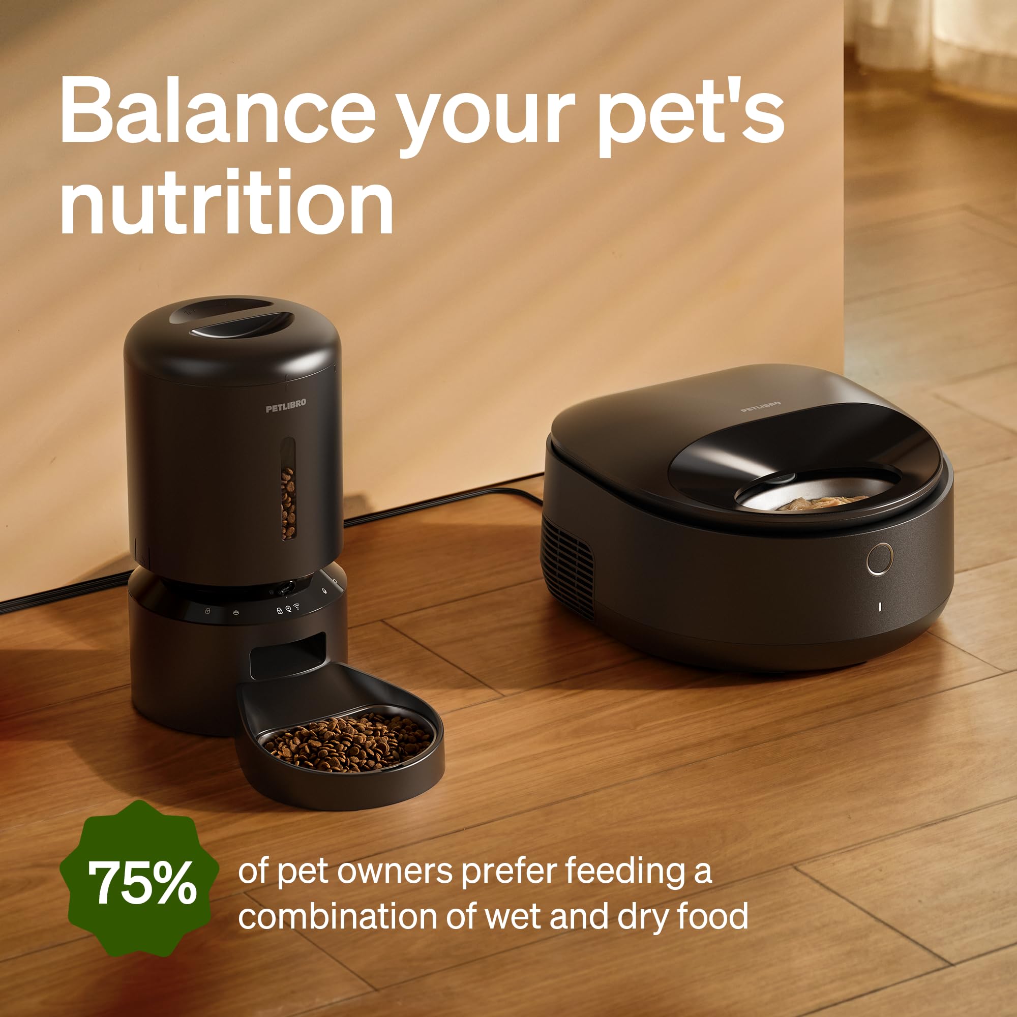 Automatic Cat Feeder with Refrigerated Fresh Meals
