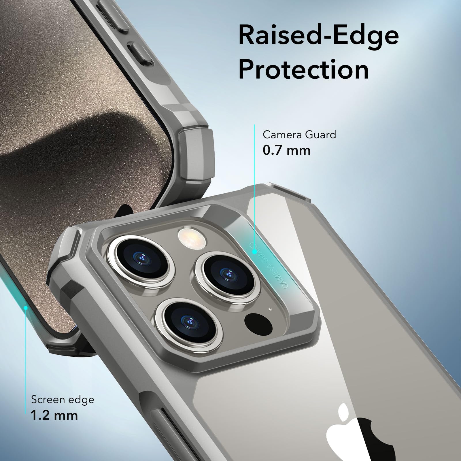 Military-Grade Clear Case for iPhone 14 and 13