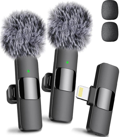 Mini Mic Pro Wireless Microphone For iPhone Android USBC