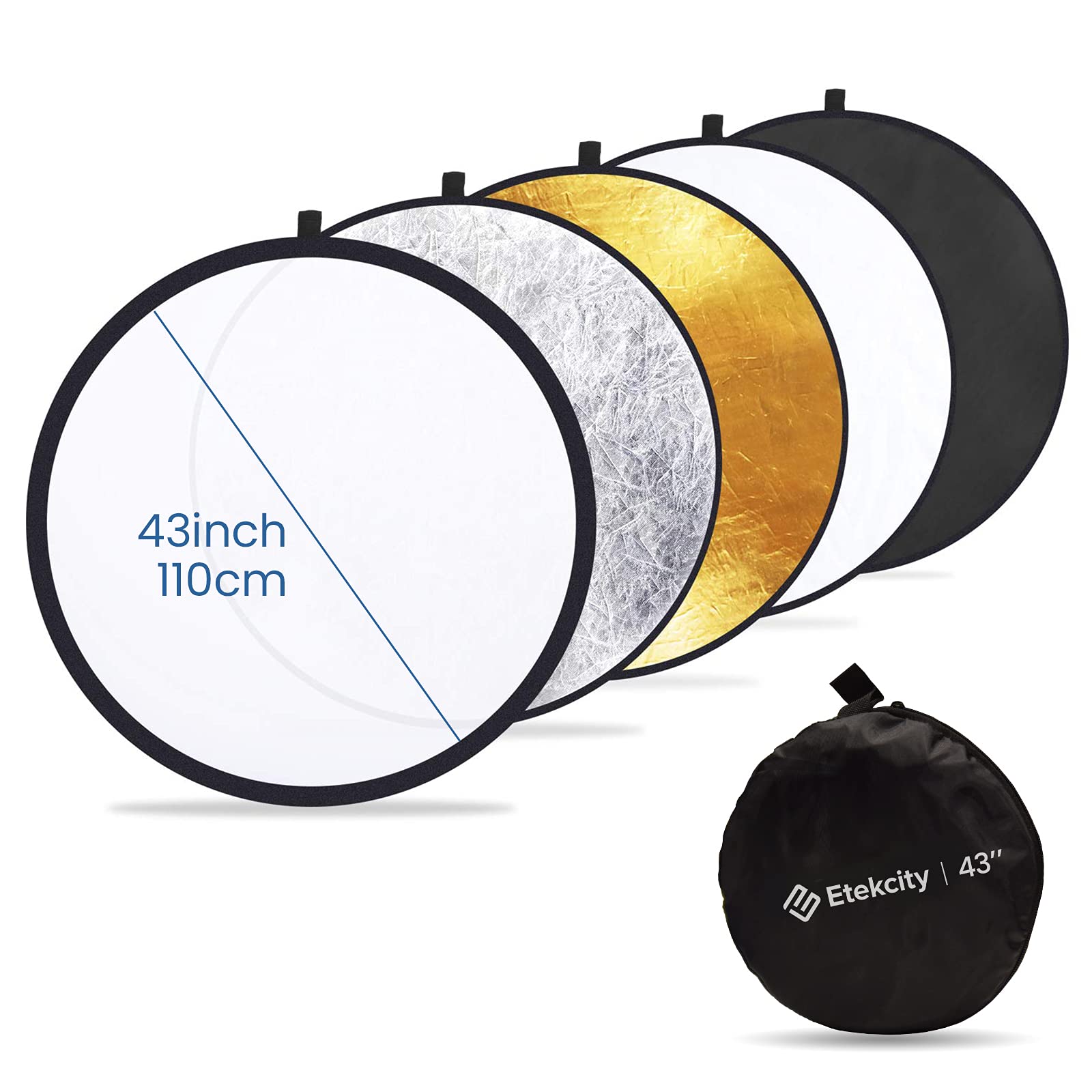 Etekcity 5 in 1 Photography Reflector Kit for Perfect Lighting