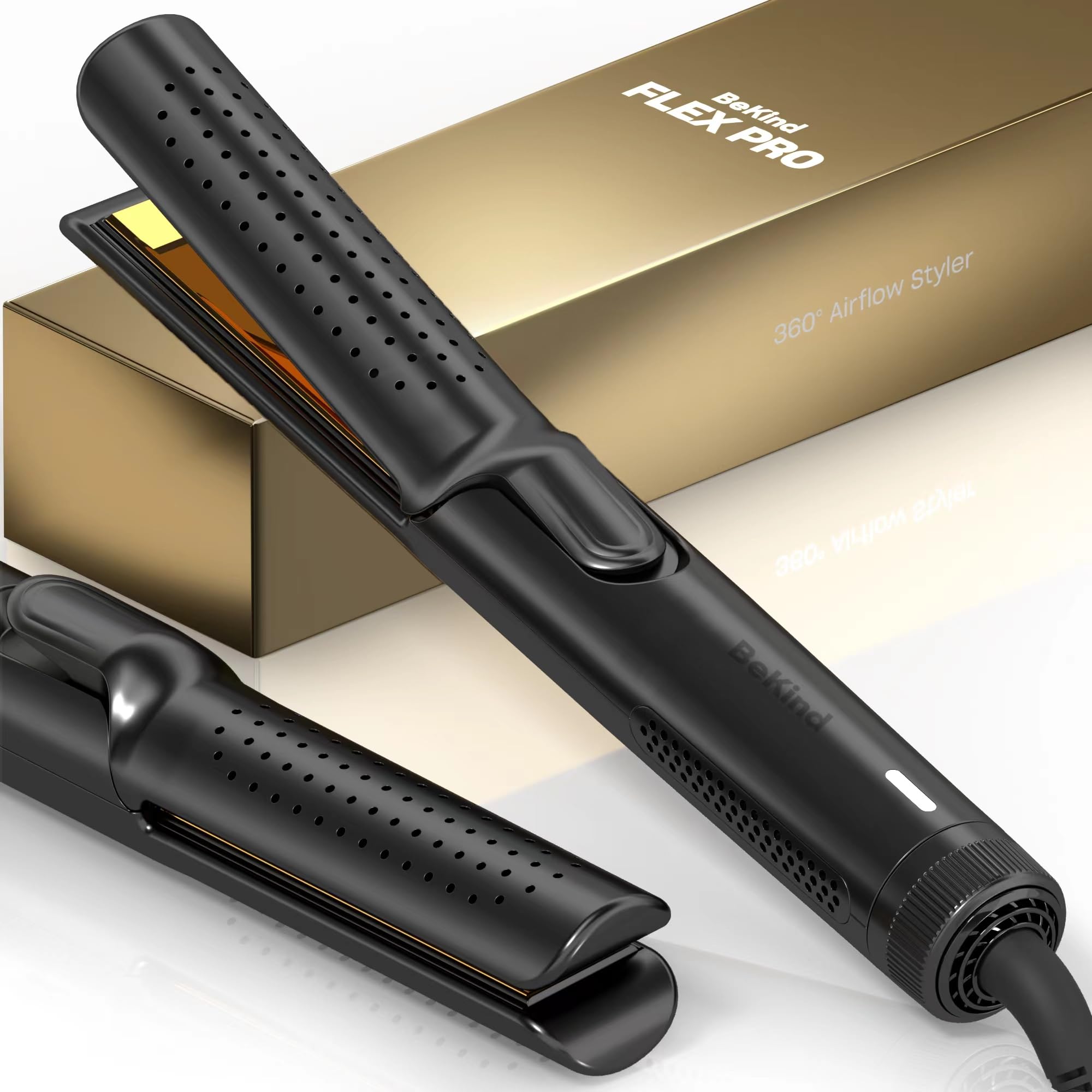 2 in 1 Hair Straightener and Curler for Effortless Styling
