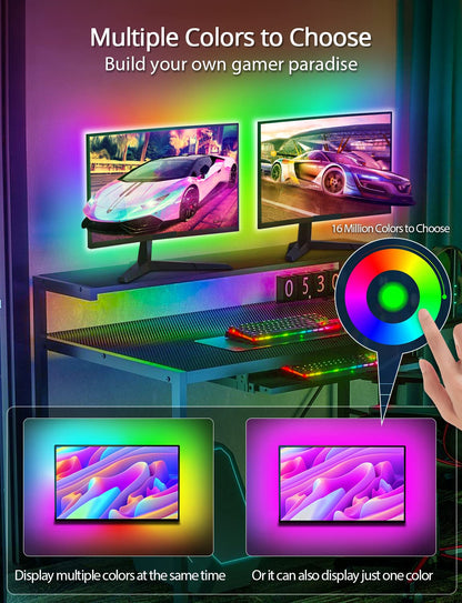 MATICOD RGB LED TV Strip With App Control MusicSync
