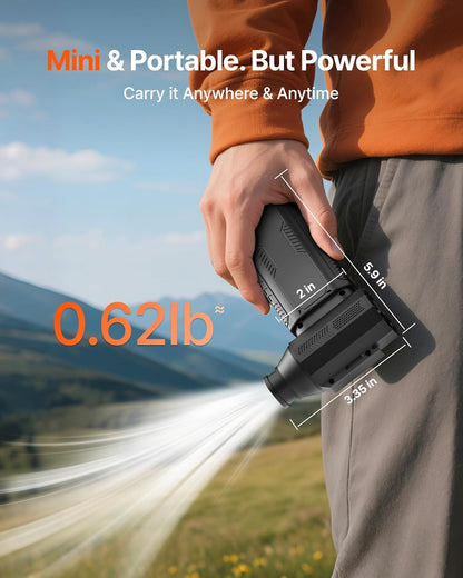 Ultra Powerful Cordless Air Duster 130K RPM 8000mAh Battery