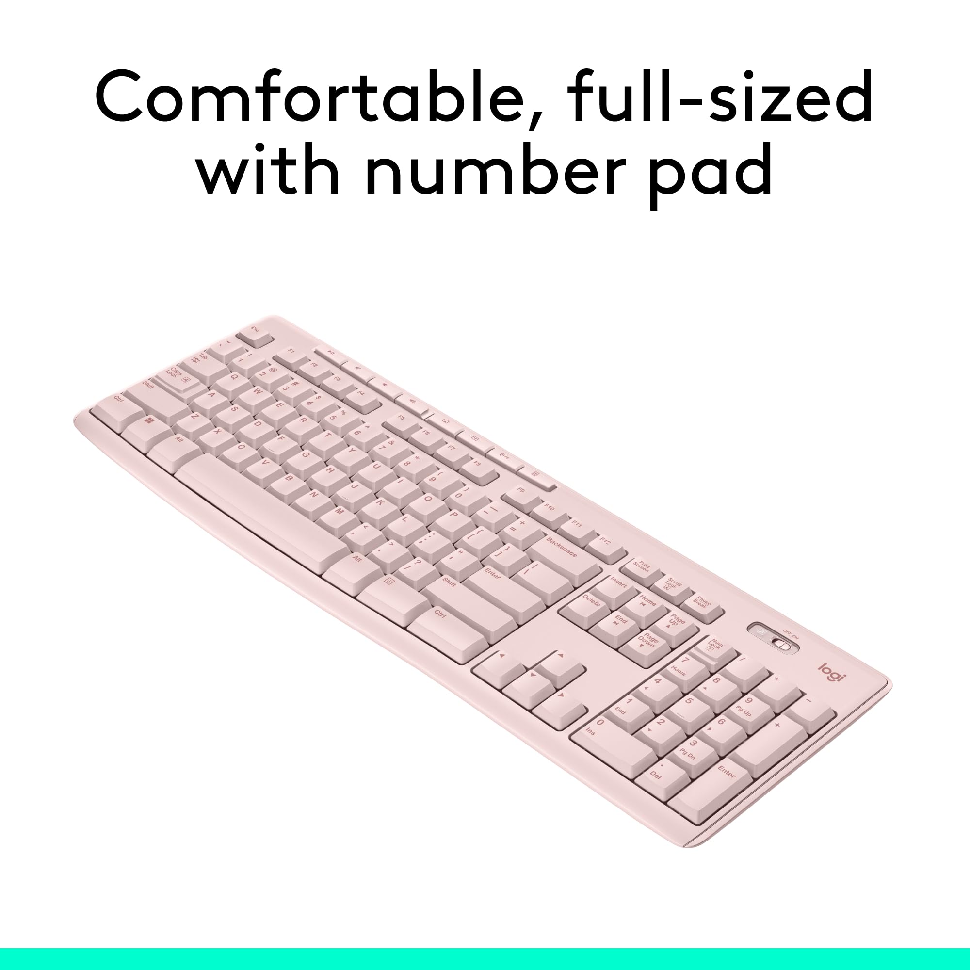 Logitech MK270 Wireless Keyboard and Mouse Combo for Easy Computing