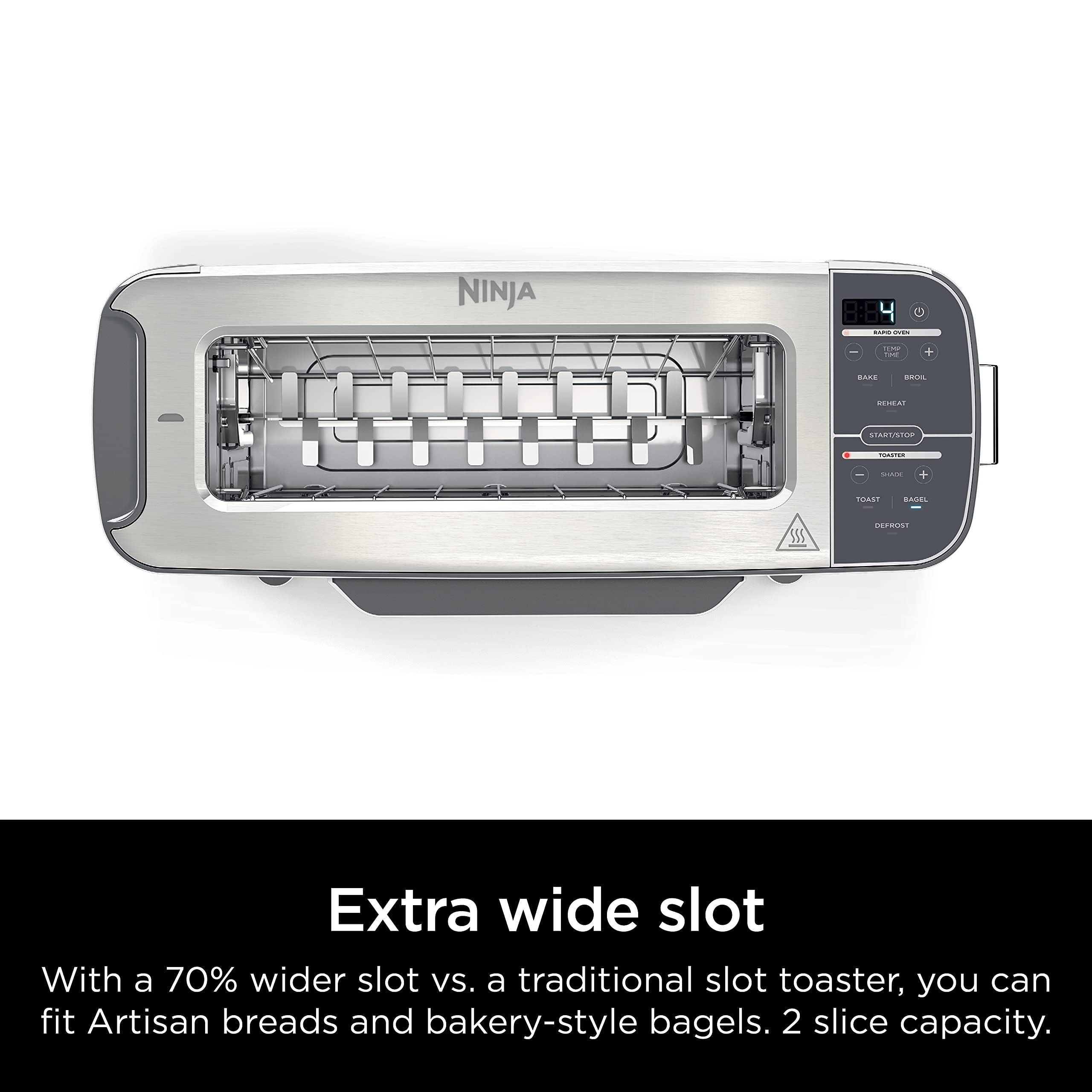 Ninja Foodi 2-in-1 Flip Toaster Versatile Oven