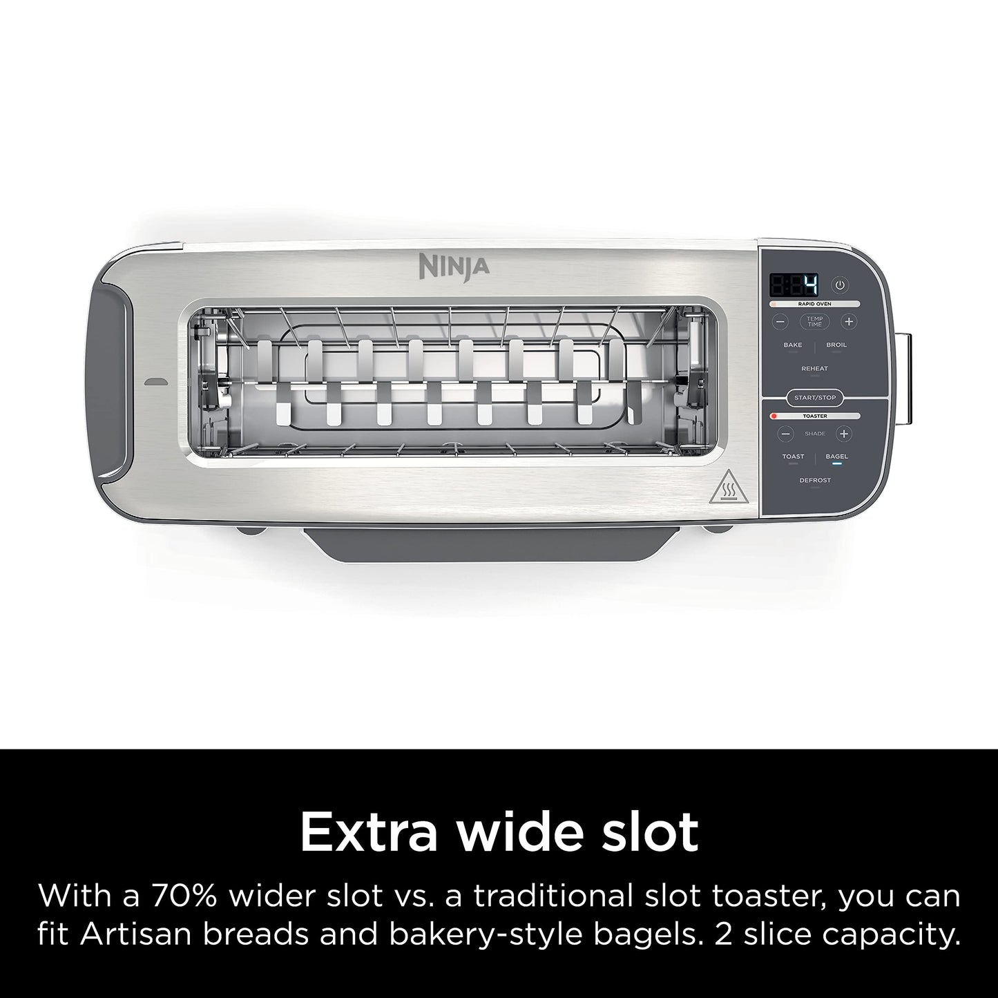 Ninja Foodi 2-in-1 Flip Toaster Versatile Oven