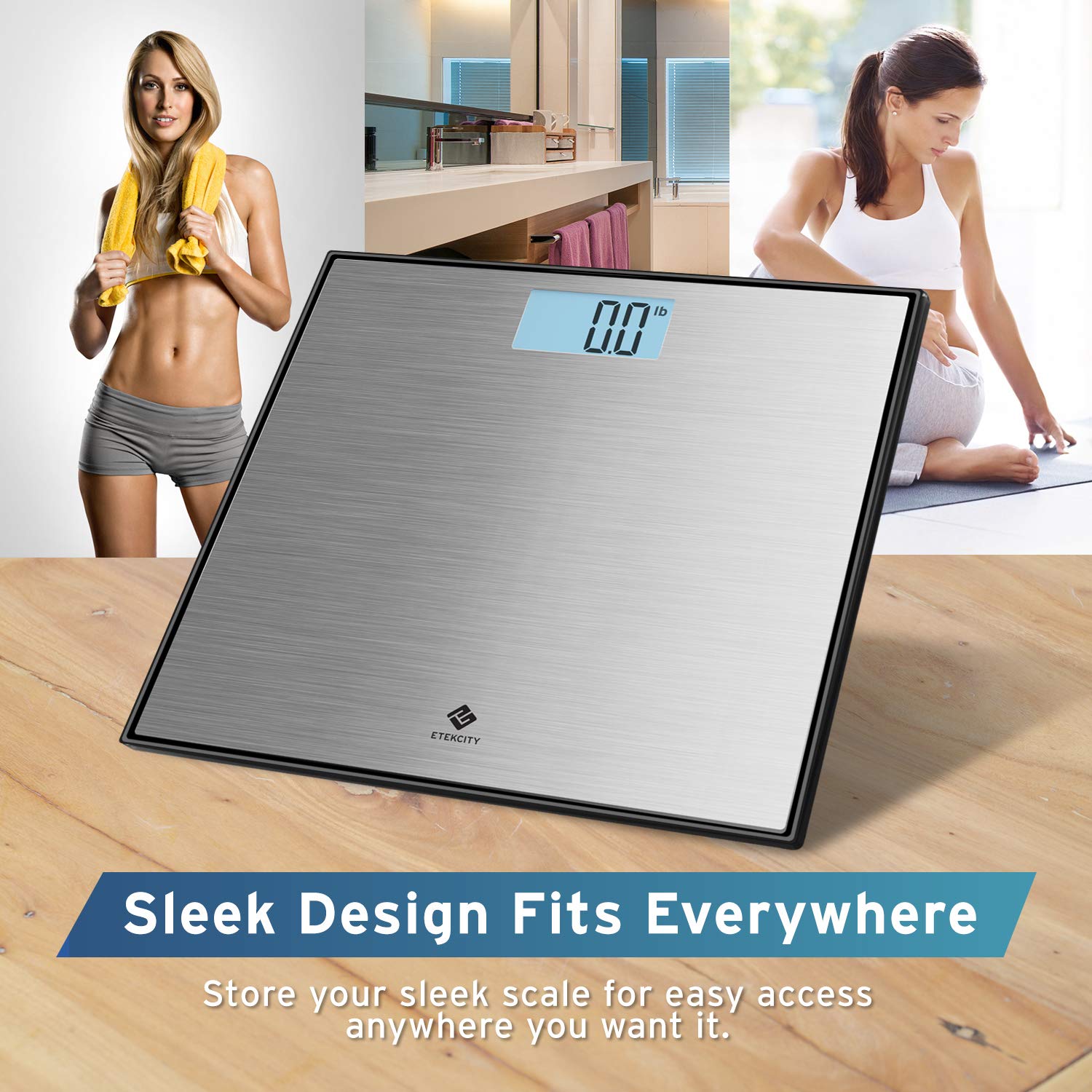 Smart Body Weight Scale with Accurate BMI Tracking