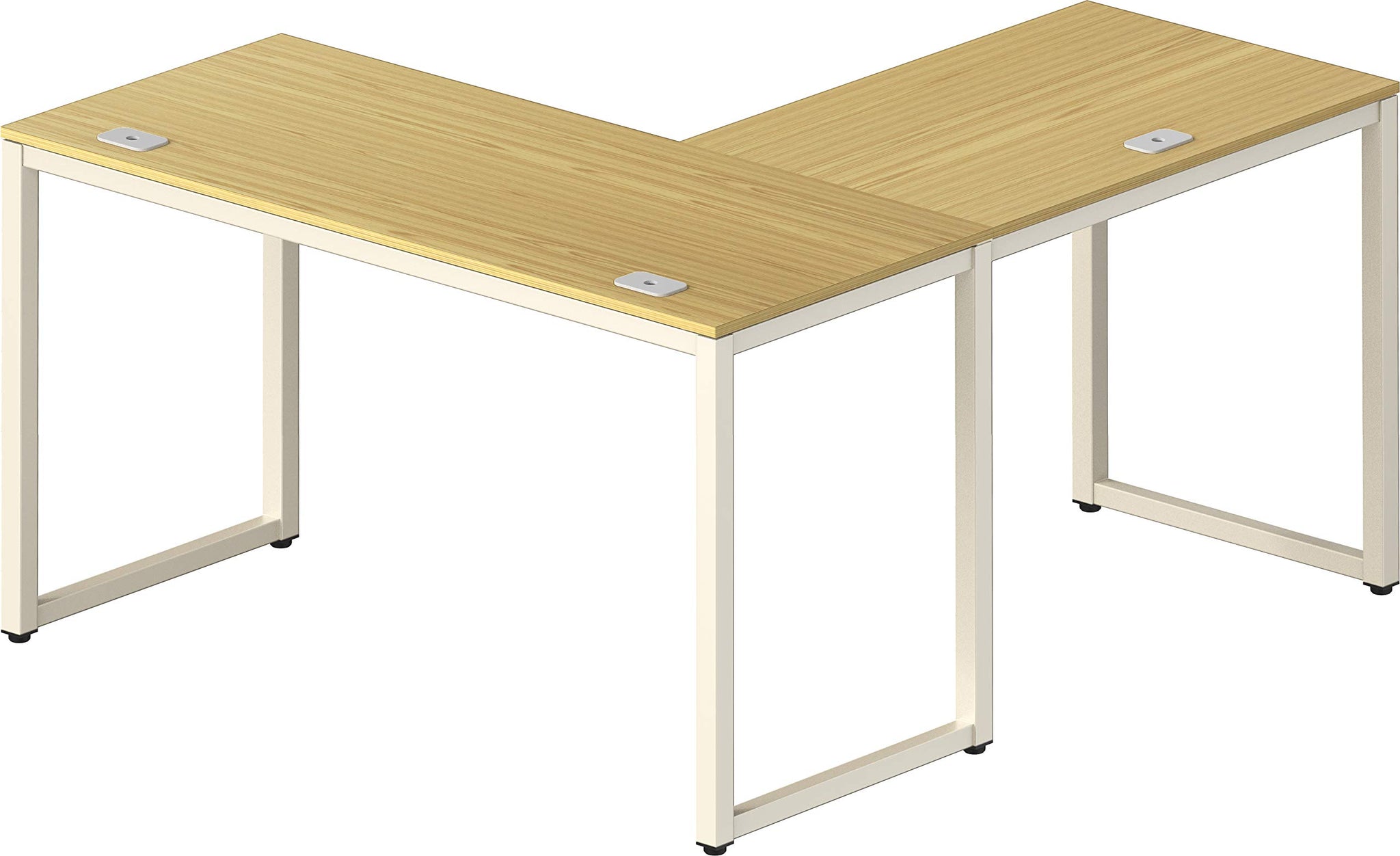 Commercial-Grade L-Shape Corner Desk for Efficient Workspaces