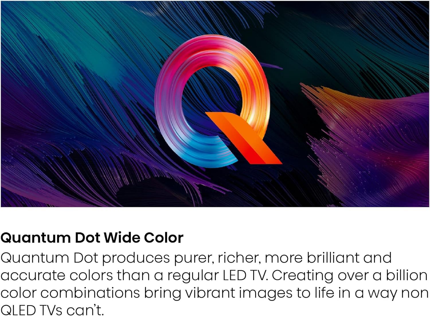 Hisense 75 Inch 4K UHD Smart TV with Quantum Dot Color