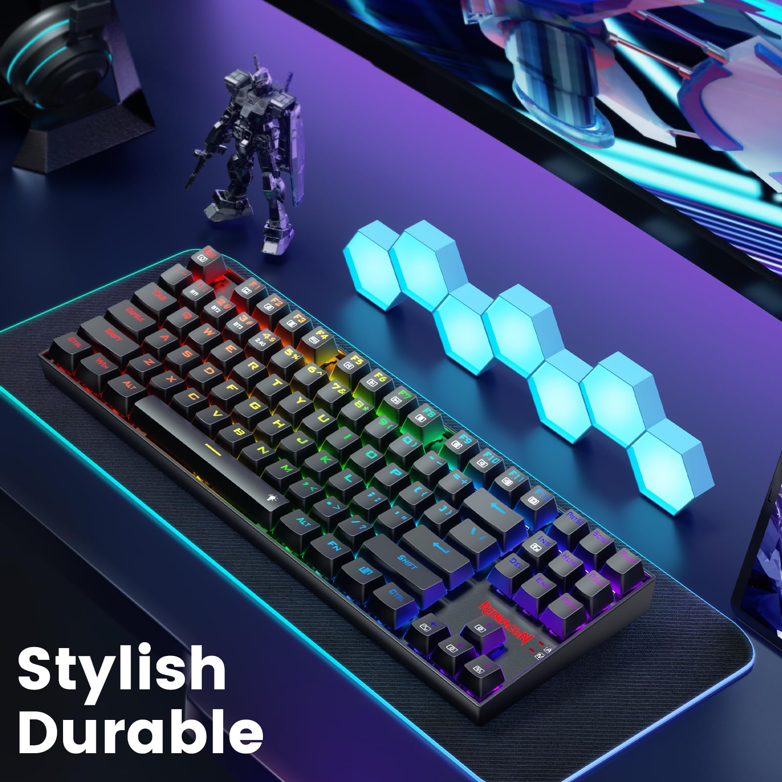 Redragon K552 Mechanical Gaming Keyboard with Red Switches