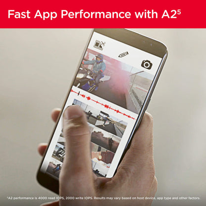 SanDisk 256GB Extreme MicroSDXC Card for Fast Transfers