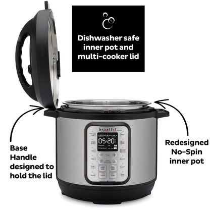 Instant Pot Duo Plus 9-in-1 Multicooker with Recipes
