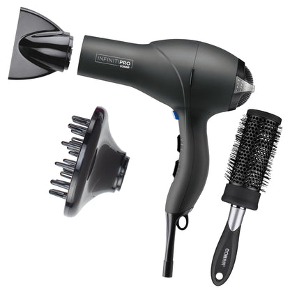 InfinitiPRO Hair Dryer With Diffuser For Faster Drying