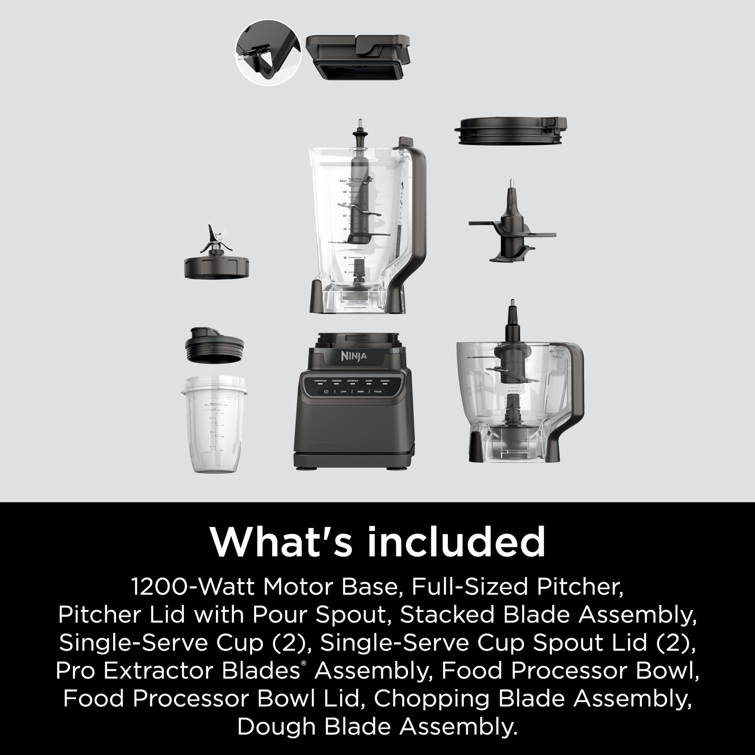 Ninja Blender Mega Kitchen System for Smoothies and More