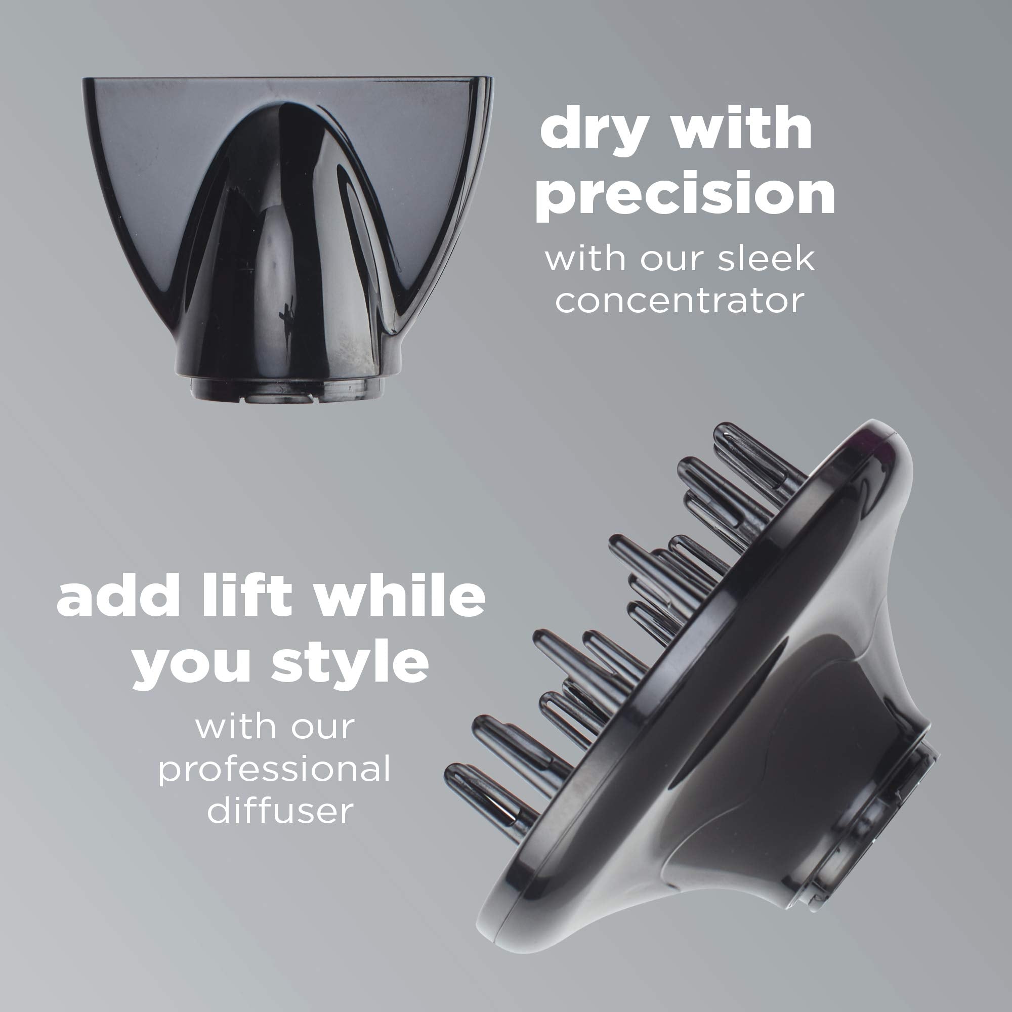 InfinitiPRO Hair Dryer With Diffuser For Faster Drying