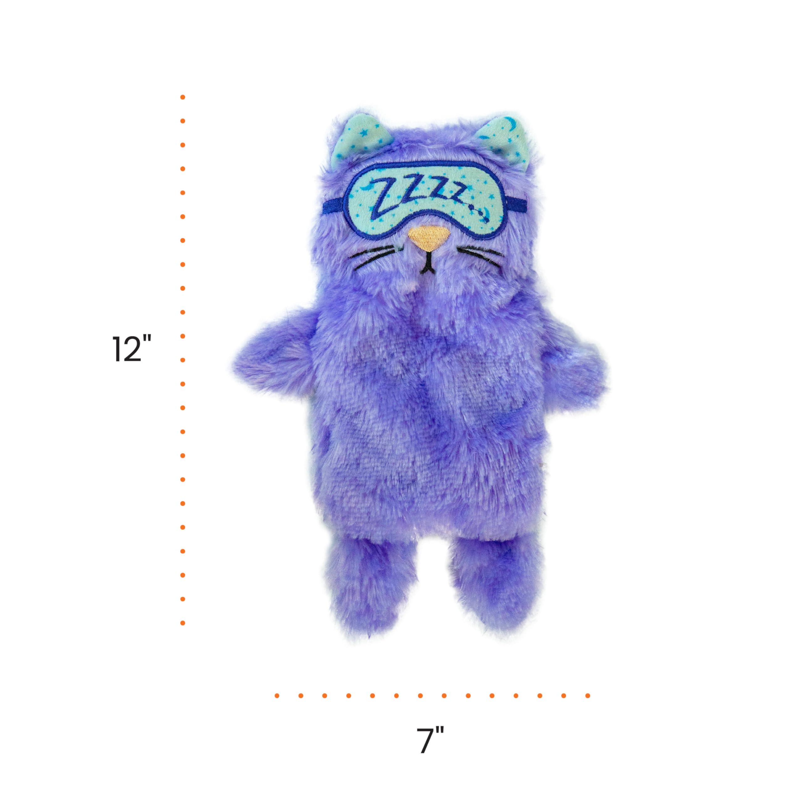 Calming Cat Toy with Purring Sound for Stress Relief
