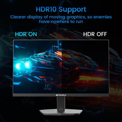 Sansui 27 Inch Curved Gaming Monitor 160Hz FreeSync HDR