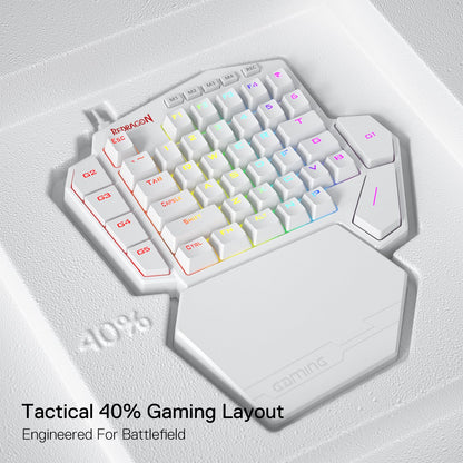 Redragon K585 DITI One Handed RGB Gaming Keyboard
