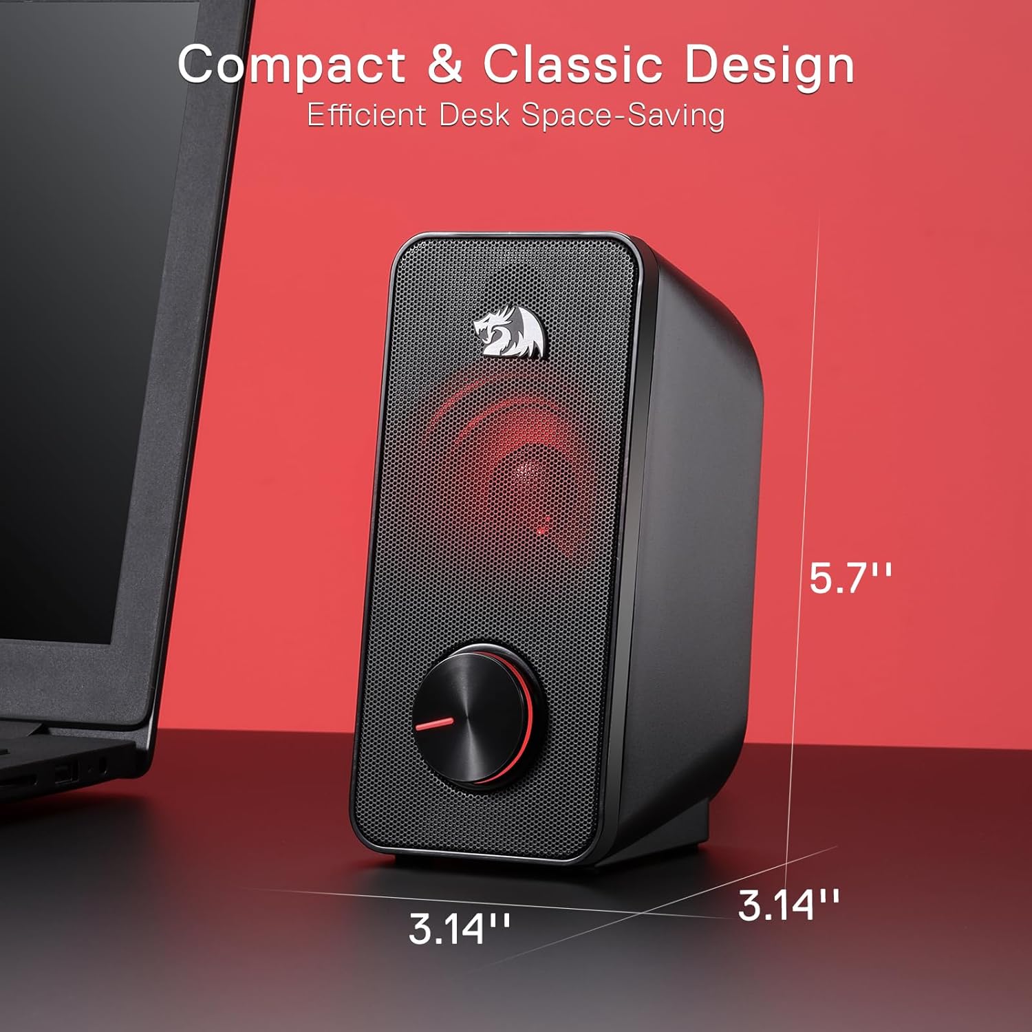 Redragon GS500 Stentor Gaming Speakers with Quality Bass