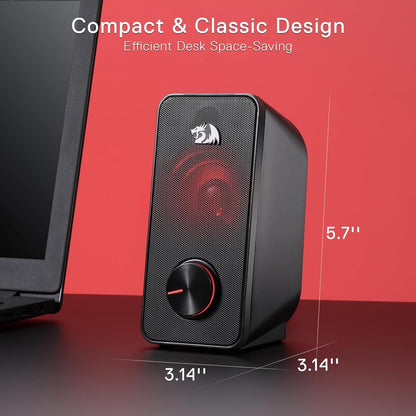Redragon GS500 Stentor Gaming Speakers with Quality Bass