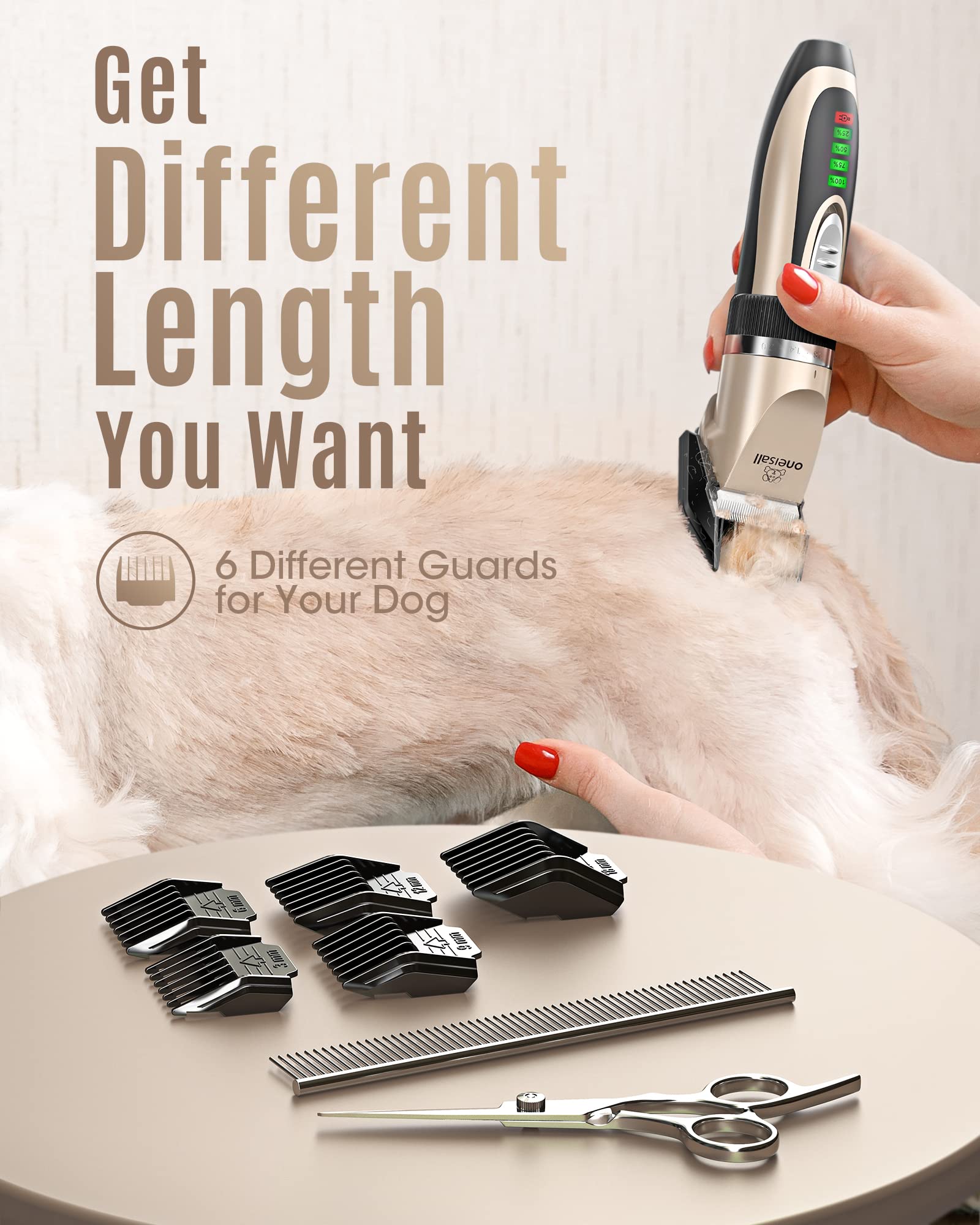 Quiet Dog Clippers for Stress-Free Grooming at Home