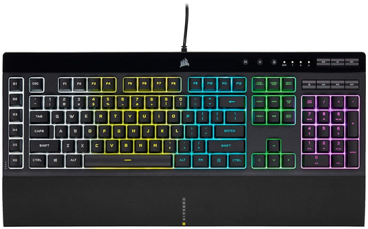 Corsair K55 RGB Pro Gaming Keyboard with Macro Keys