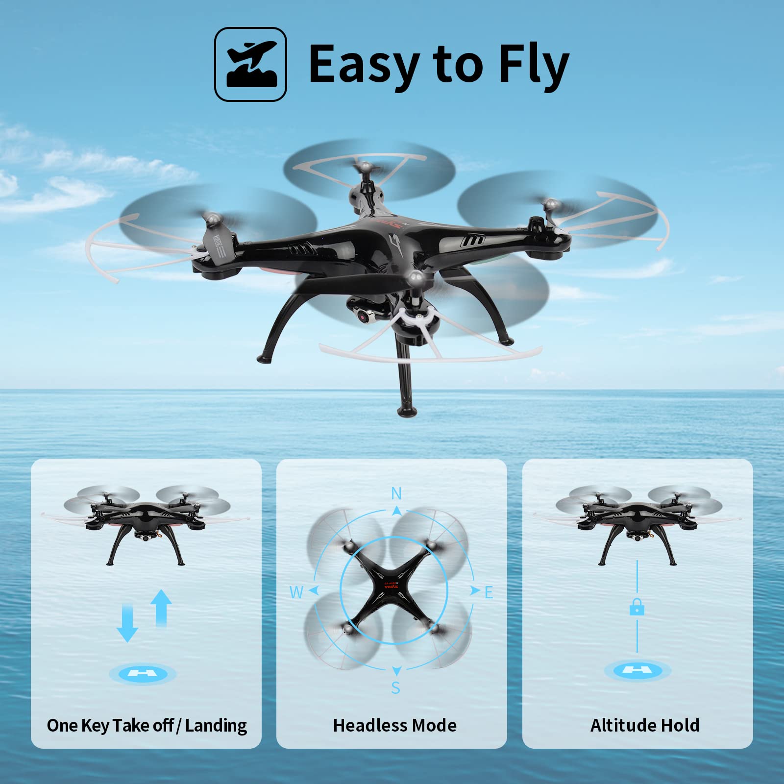 Cheerwing Syma X5SW V3 Drone with 720P Camera