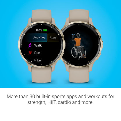 Garmin Venu 3S Smartwatch AMOLED Display Long Battery Life