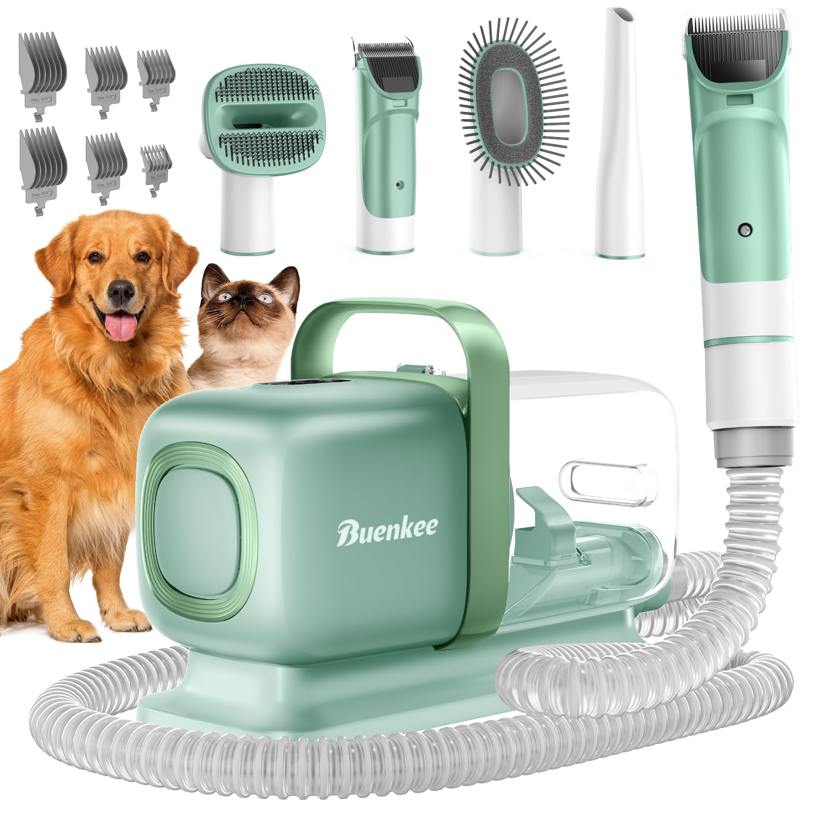 Dog Grooming Kit With Vacuum For Easy Cleanup